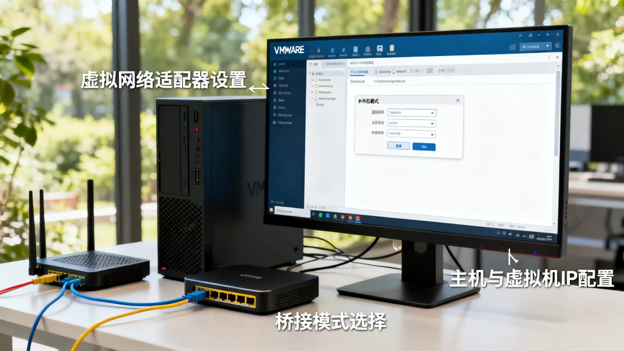 VM虚拟机虚拟网络如何配置实现主机与虚拟机互通,VMware虚拟机网络配置怎么让主机与虚拟机互通? VM虚拟机虚拟网络如何配置实现主机与虚拟机互通,VMware虚拟机网络配置怎么让主机与虚拟机互通?