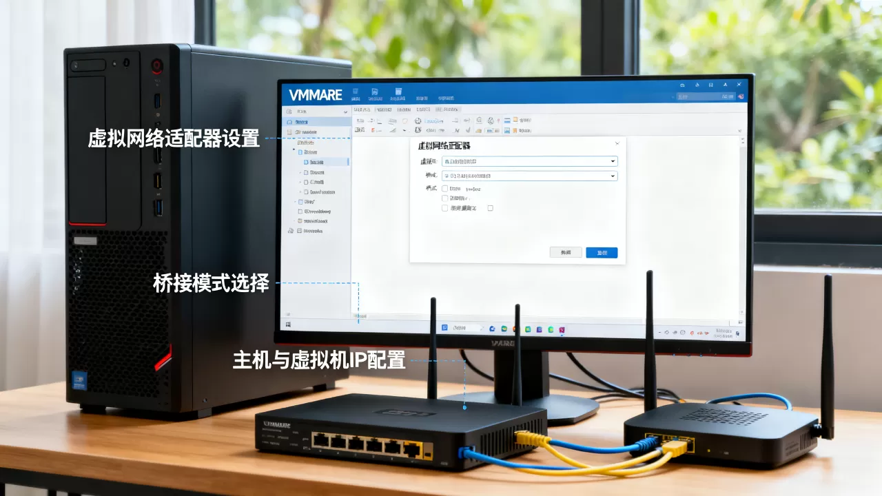 VM虚拟机虚拟网络如何配置实现主机与虚拟机互通,VMware虚拟机网络配置怎么让主机与虚拟机互通? VM虚拟机虚拟网络如何配置实现主机与虚拟机互通,VMware虚拟机网络配置怎么让主机与虚拟机互通?