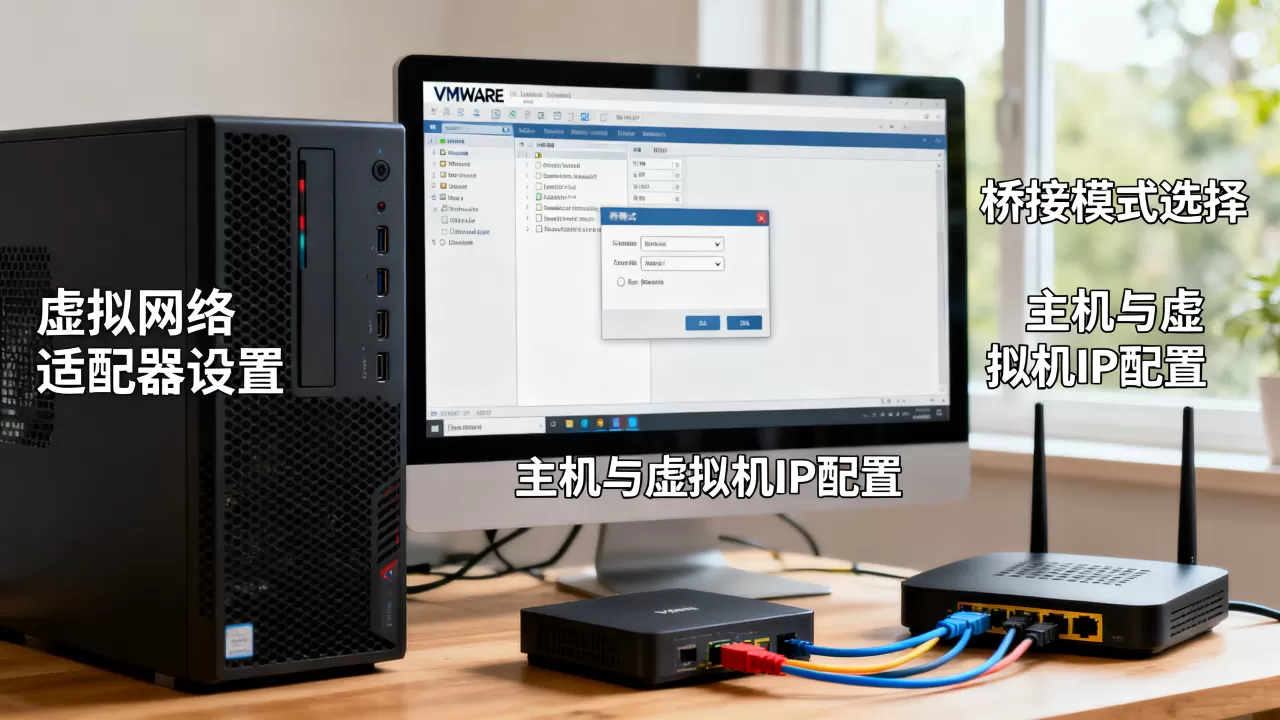 VM虚拟机虚拟网络如何配置实现主机与虚拟机互通,VMware虚拟机网络配置怎么让主机与虚拟机互通? VM虚拟机虚拟网络如何配置实现主机与虚拟机互通,VMware虚拟机网络配置怎么让主机与虚拟机互通?