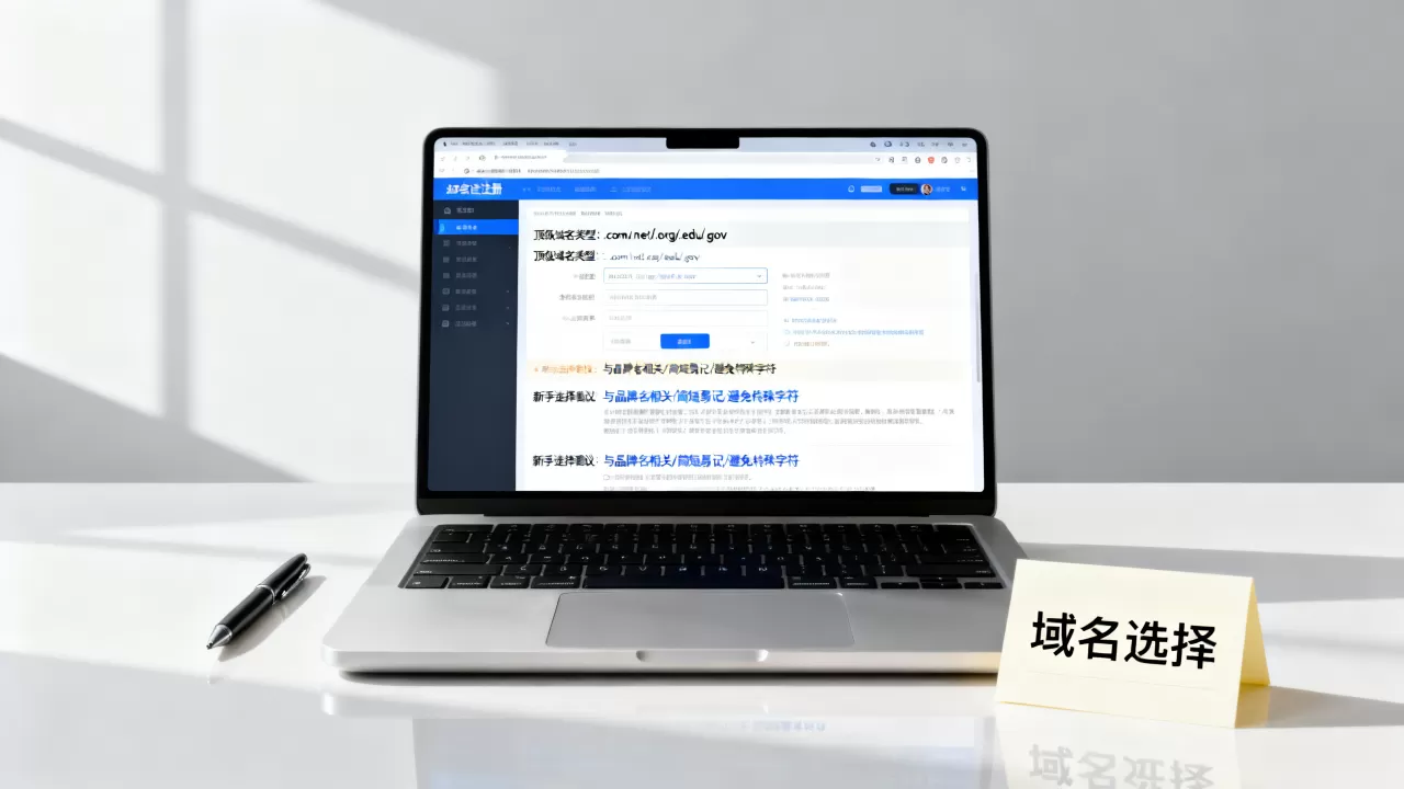 计算机顶级域名有哪些？新手如何选择合适域名？
