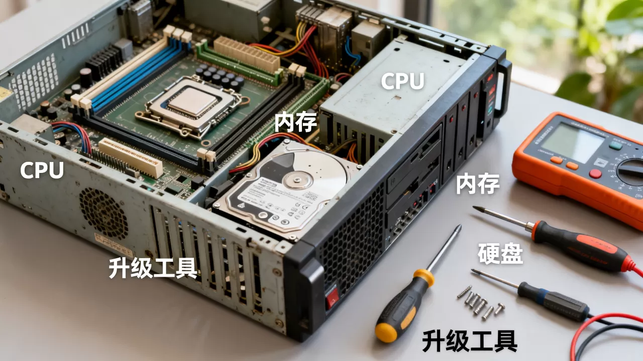 服务器能升级吗,老旧服务器升级成本与收益怎么算? 服务器能升级吗,老旧服务器升级成本与收益怎么算?