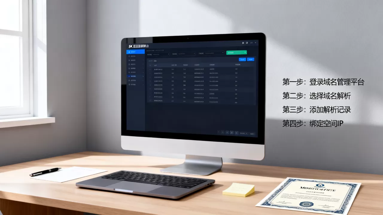 网站空间绑定域名教程步骤有哪些?域名解析绑定详细方法 网站空间绑定域名教程步骤有哪些?域名解析绑定详细方法