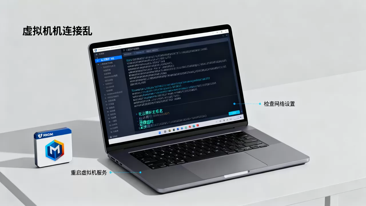 虚拟机链接乱码怎么办？教你解决连接显示异常问题，虚拟机显示乱码如何修复