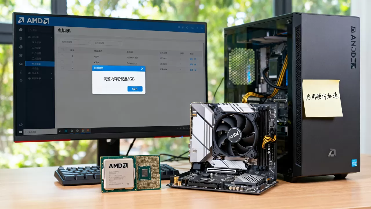 AMD虚拟机性能提升技巧有哪些?,虚拟机运行慢怎么解决 AMD虚拟机性能提升技巧有哪些?,虚拟机运行慢怎么解决