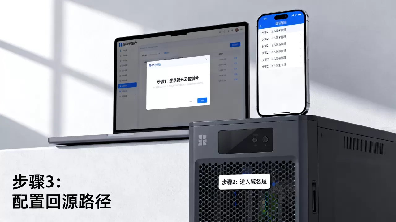 简米云回源到域名,具体操作步骤是怎样的?如何正确配置回源避免404? 简米云回源到域名,具体操作步骤是怎样的?如何正确配置回源避免404?
