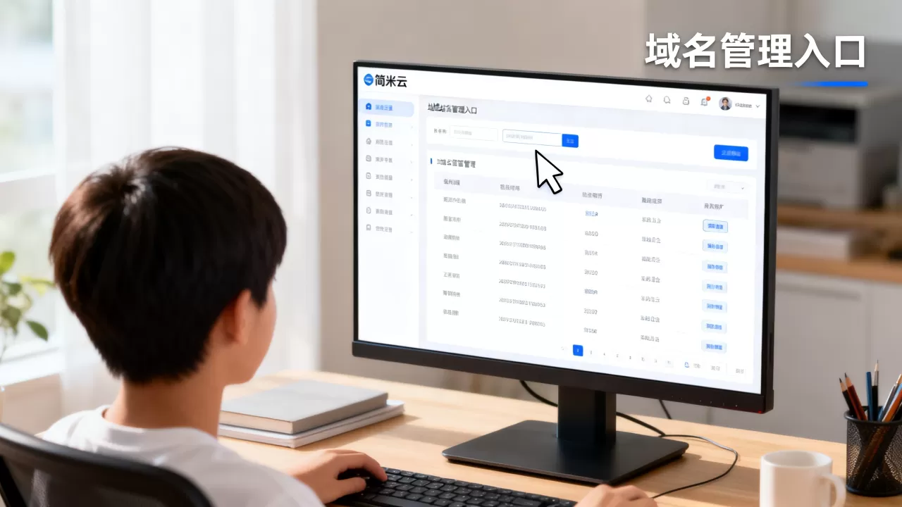 简米云域名管理入口在哪?新手怎么找? 简米云域名管理入口在哪?新手怎么找?