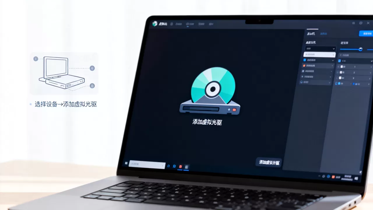 虚拟机没有虚拟光驱?,怎么添加或使用虚拟光驱? 虚拟机没有虚拟光驱?,怎么添加或使用虚拟光驱?
