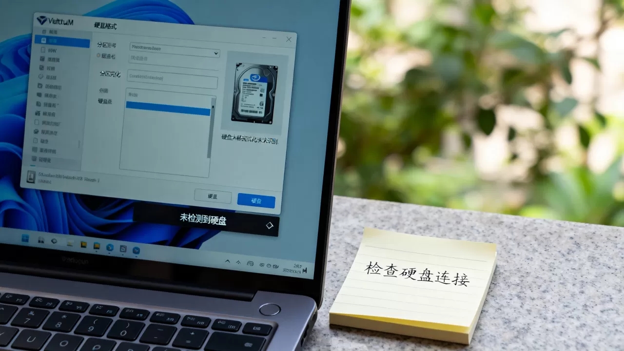 虚拟机建硬盘教程,分区格式化后无法识别,硬盘找不到怎么回事? 虚拟机建硬盘教程,分区格式化后无法识别,硬盘找不到怎么回事?