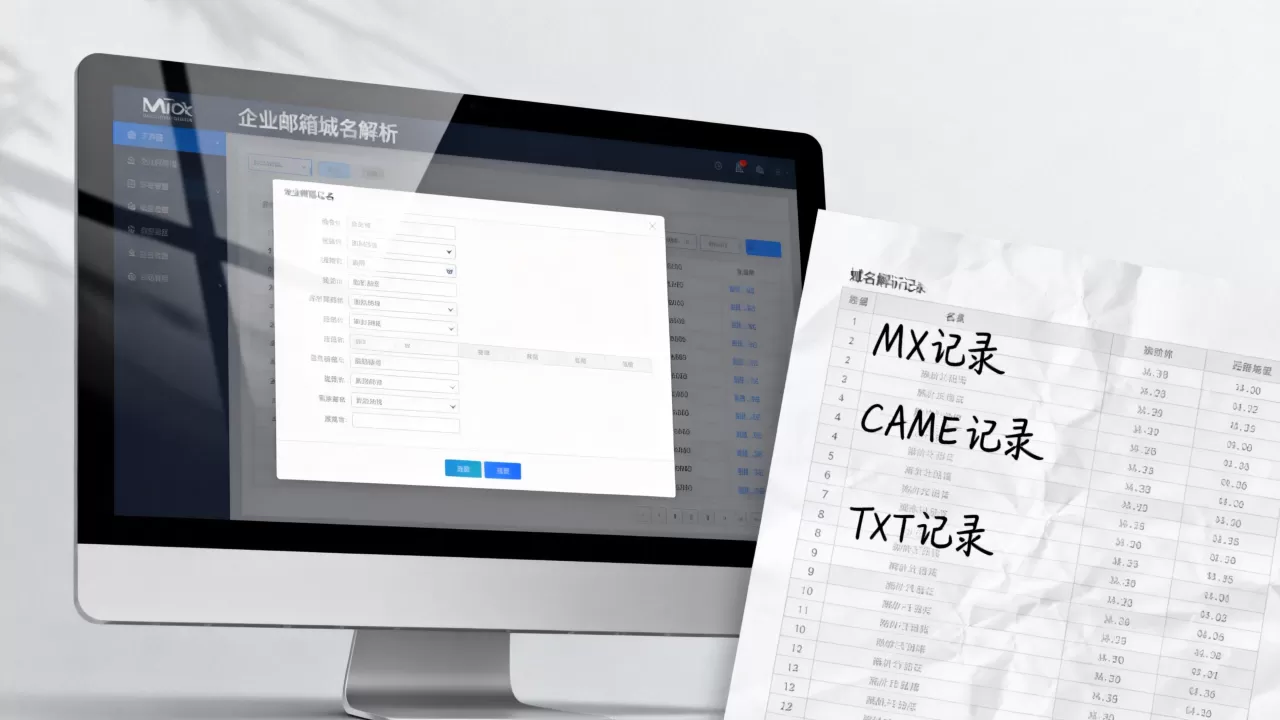 企业邮箱域名解析怎么设置才能正常收发邮件?,解析记录如何配置 企业邮箱域名解析怎么设置才能正常收发邮件?,解析记录如何配置