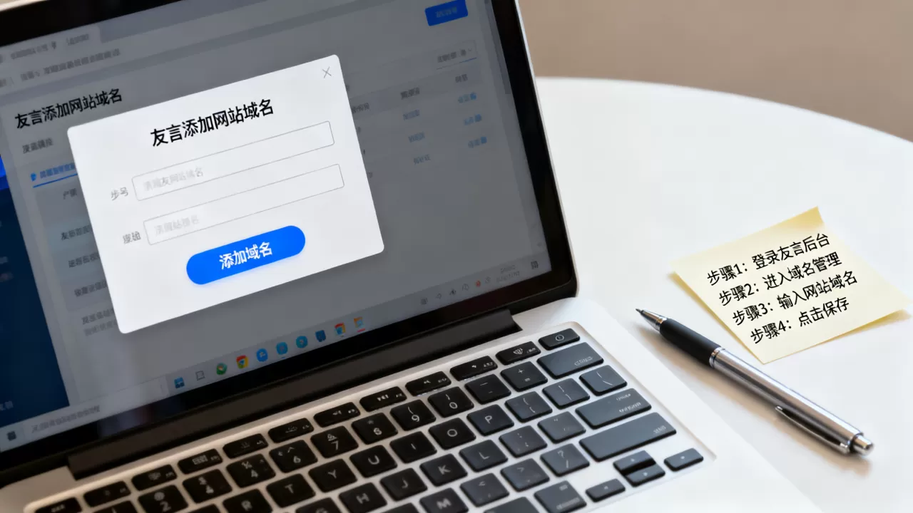 友言怎么添加网站域名?详细步骤是什么?,怎么操作 友言怎么添加网站域名?详细步骤是什么?,怎么操作