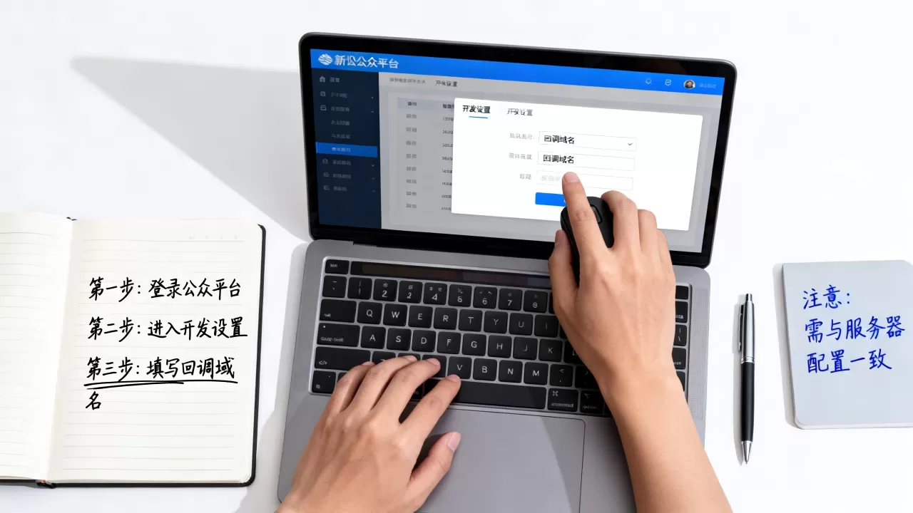 公众号回调页面域名怎么配置才正确？微信公众平台回调域名设置有几步