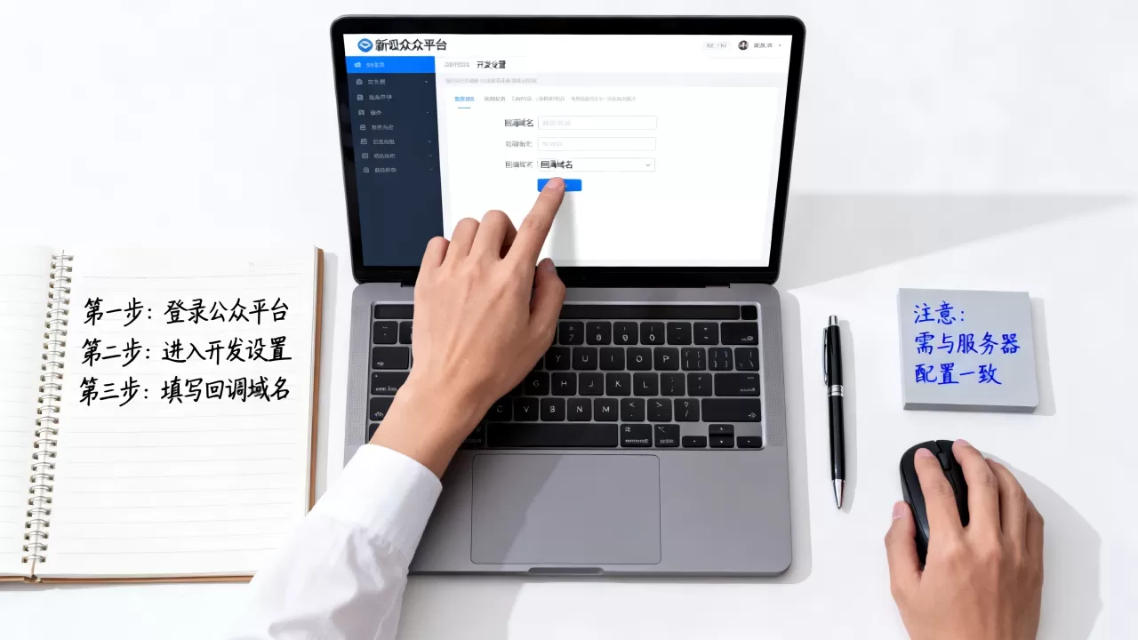公众号回调页面域名怎么配置才正确？微信公众平台回调域名设置有几步