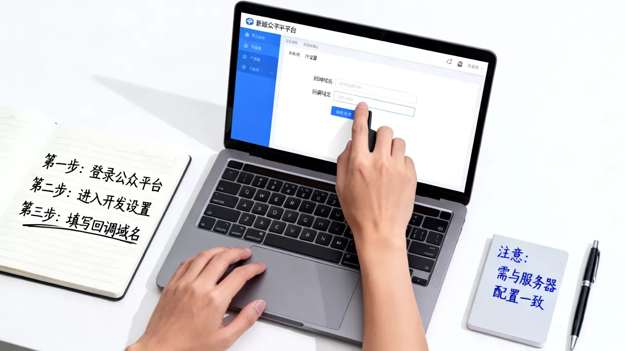 公众号回调页面域名怎么配置才正确？微信公众平台回调域名设置有几步