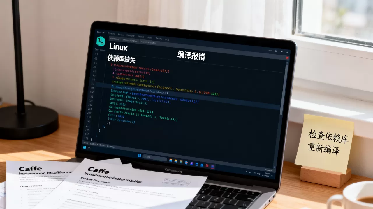 Linux虚拟机里Caffe安装失败怎么办，依赖库缺失编译报错如何解决？