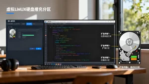 虚拟机Linux硬盘扩容后如何分区格式化？，Linux磁盘扩容分区格式化步骤