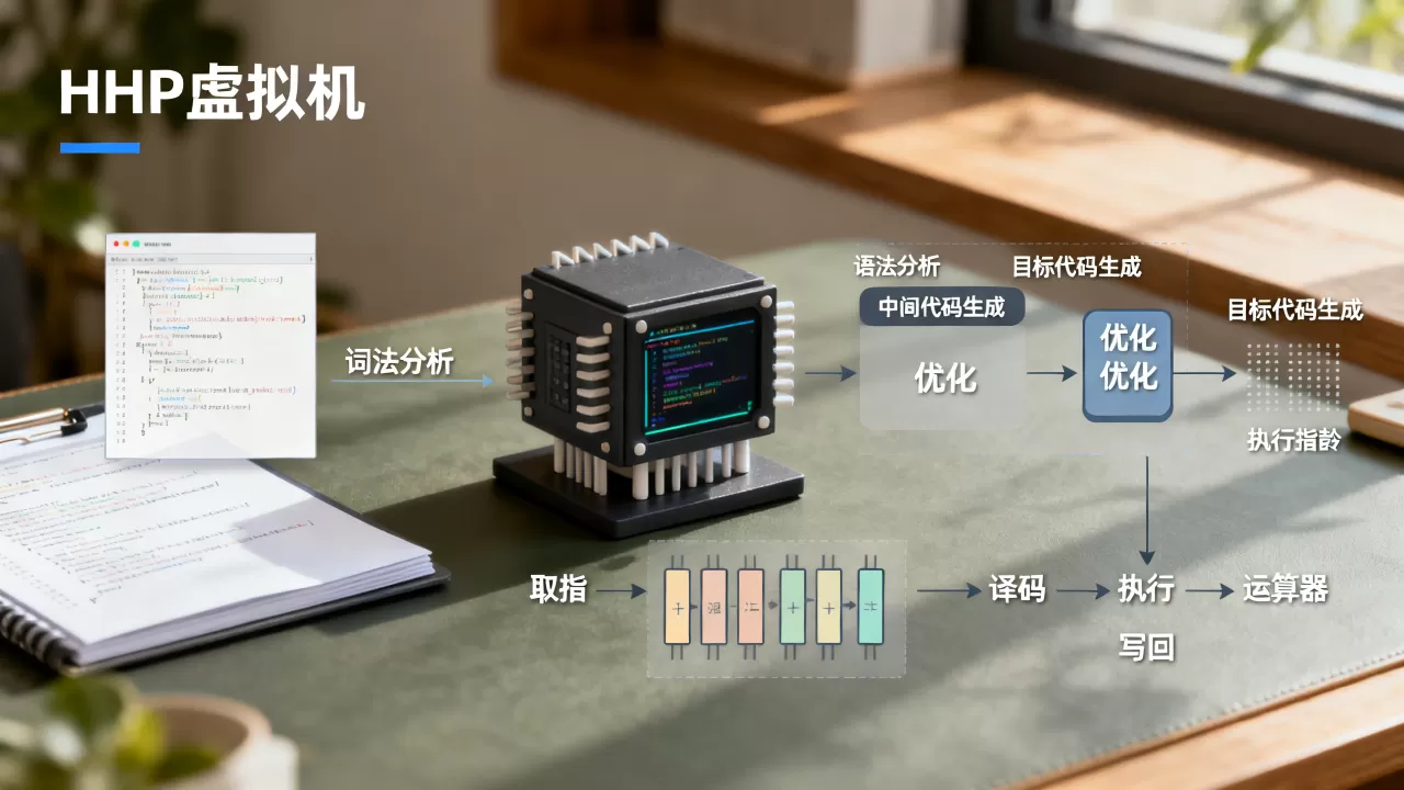 php虚拟机如何将源代码编译成可执行指令?虚拟机的指令执行流程是怎样的 php虚拟机如何将源代码编译成可执行指令?虚拟机的指令执行流程是怎样的