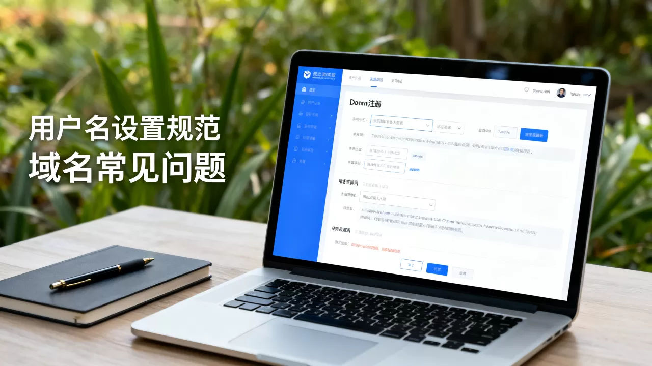 用户名域名怎么设置才规范，用户名域名设置常见问题有哪些？