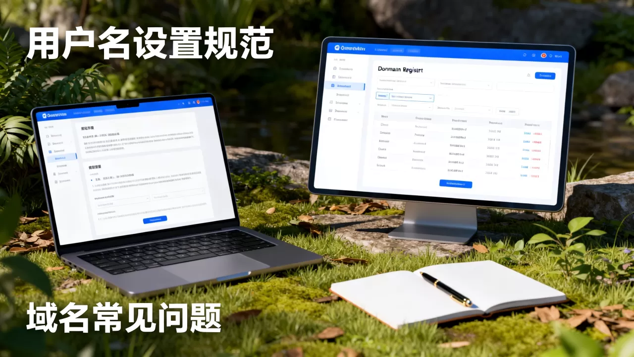 用户名域名怎么设置才规范，用户名域名设置常见问题有哪些？
