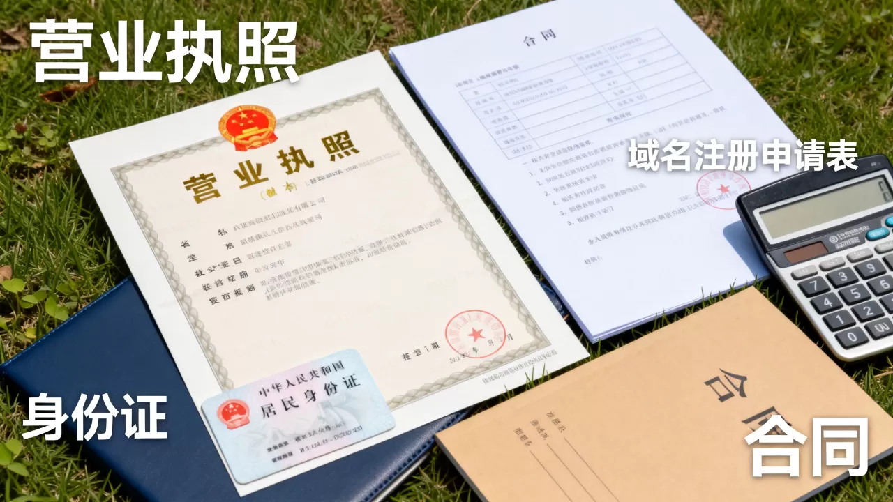 营业执照注册域名需要什么条件和流程？需要哪些材料？