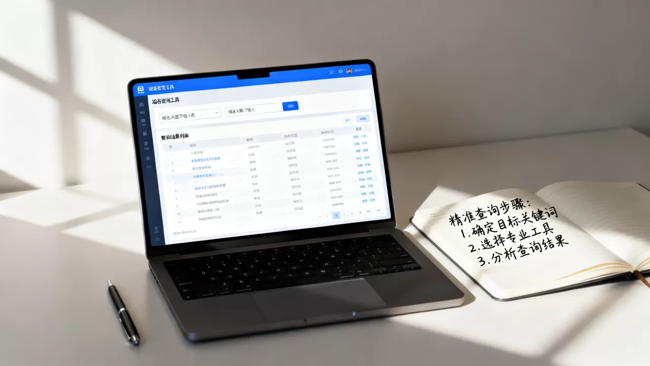 如何精准查询域名关键字？方法与工具全解析，域名怎么查？