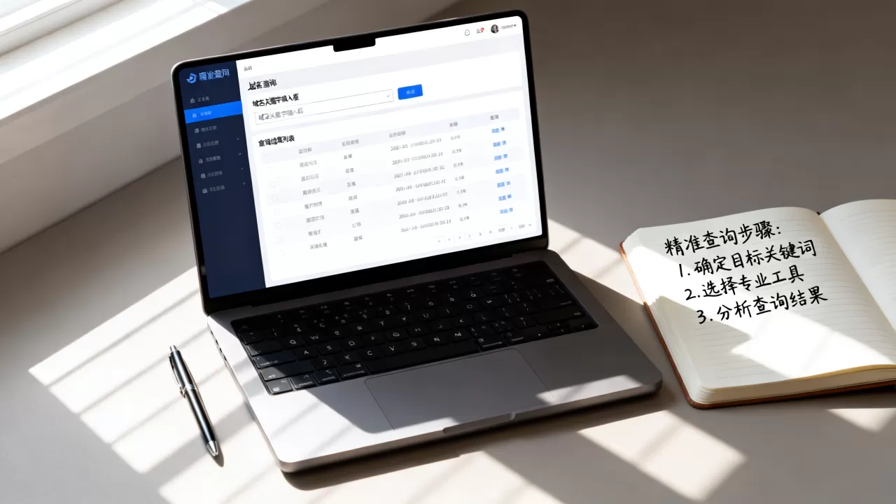 如何精准查询域名关键字？方法与工具全解析，域名怎么查？