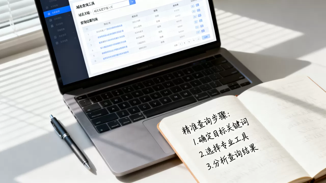 如何精准查询域名关键字？方法与工具全解析，域名怎么查？