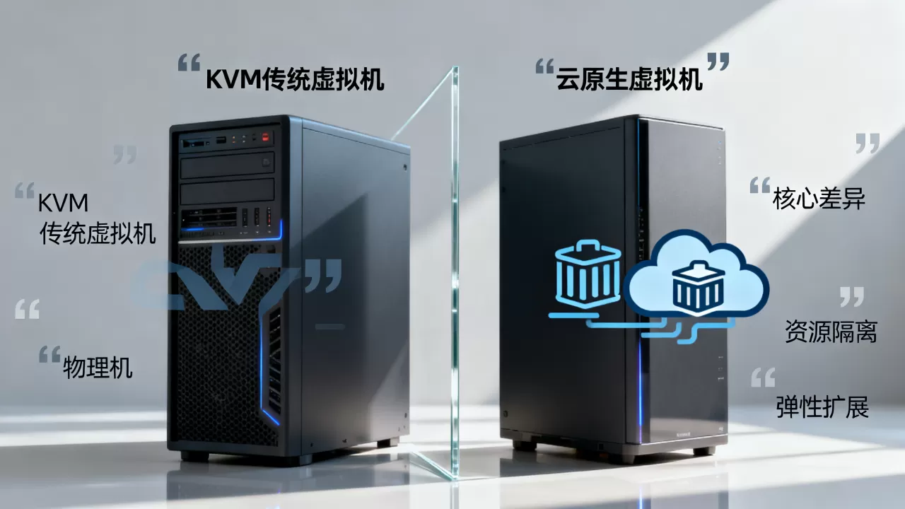 kvm传统虚拟机与云原生虚拟机究竟有哪些核心差异?云原生虚拟机优势何在 kvm传统虚拟机与云原生虚拟机究竟有哪些核心差异?云原生虚拟机优势何在