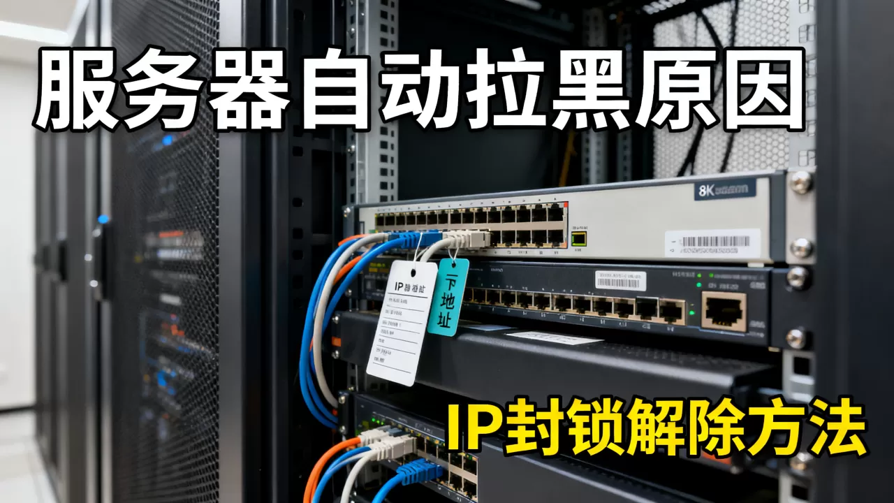 服务器自动拉黑是什么原因导致的?IP被封锁如何解除 服务器自动拉黑是什么原因导致的?IP被封锁如何解除