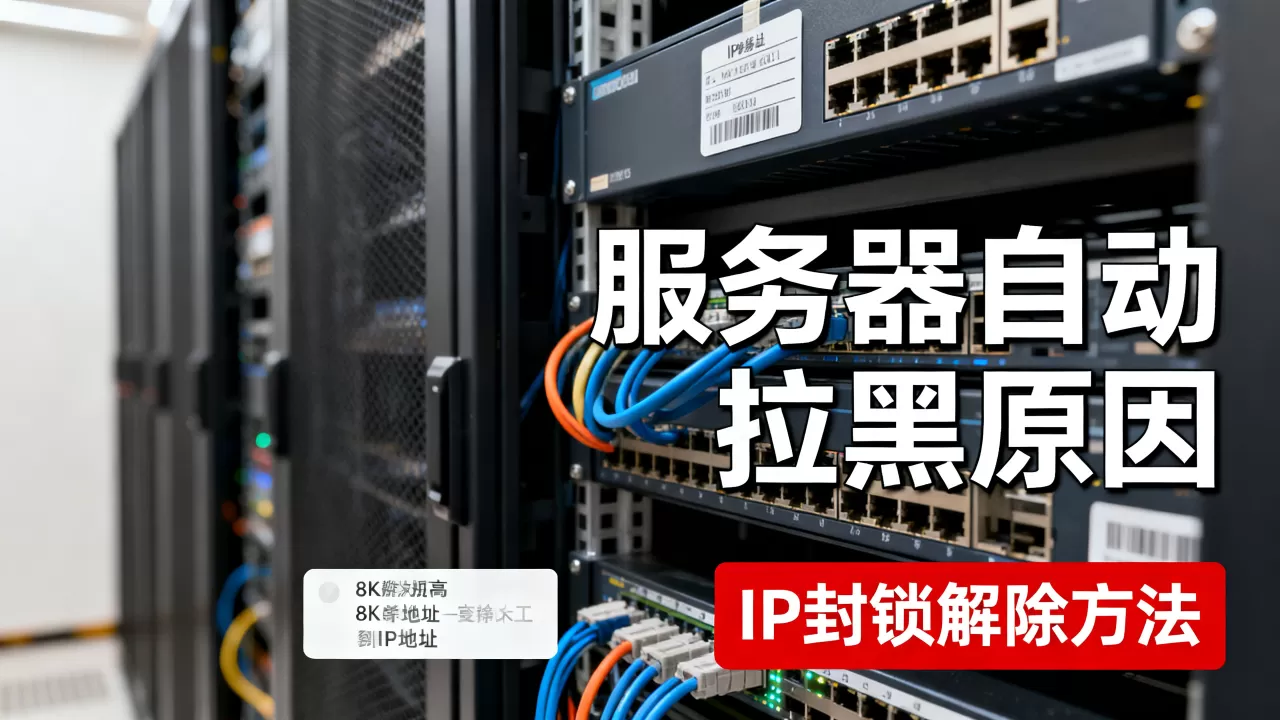 服务器自动拉黑是什么原因导致的?IP被封锁如何解除 服务器自动拉黑是什么原因导致的?IP被封锁如何解除