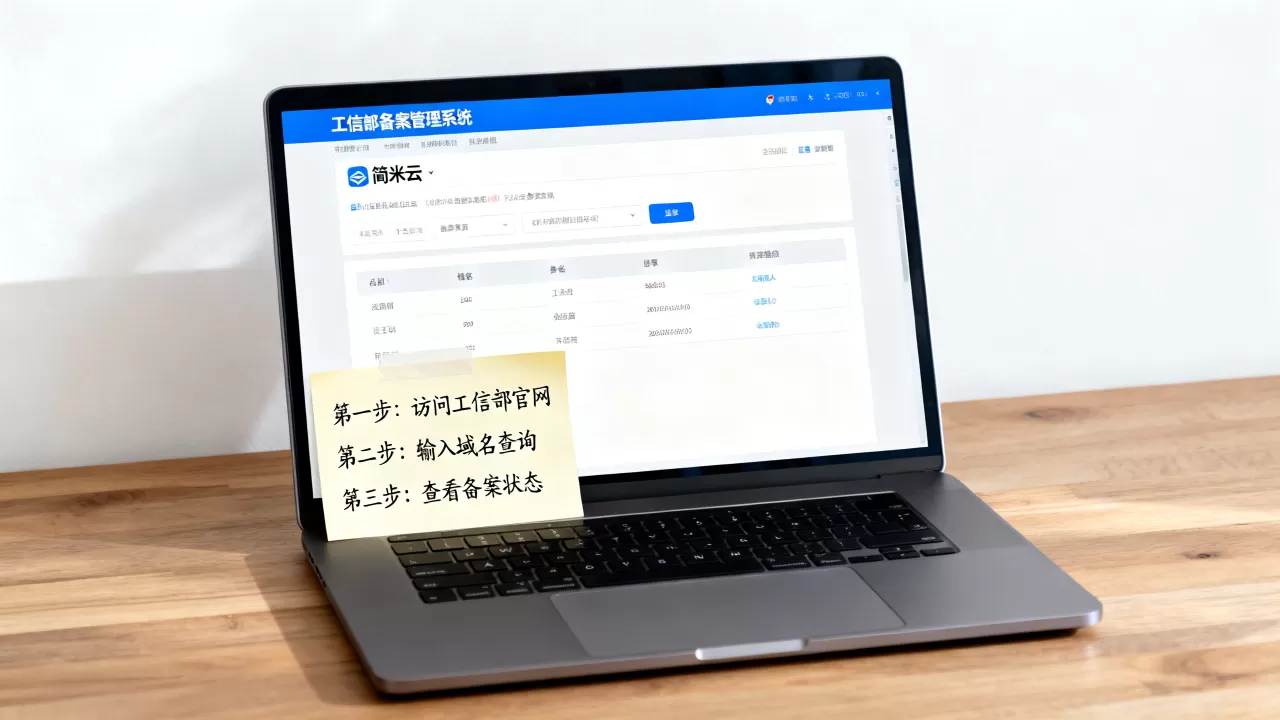 如何查简米云域名备案信息？详细步骤教程分享，怎么查询简米云备案状态？