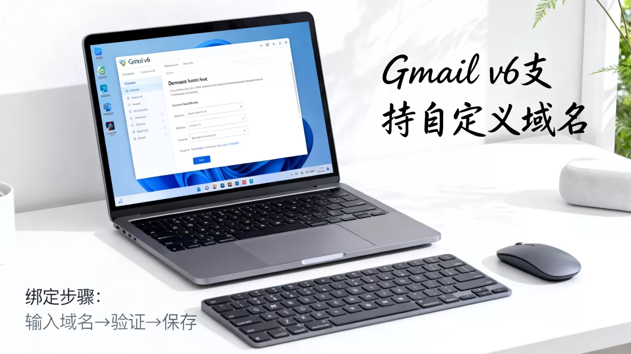 Gmail v6域名支持吗？绑定自定义域名？，域名怎么绑定