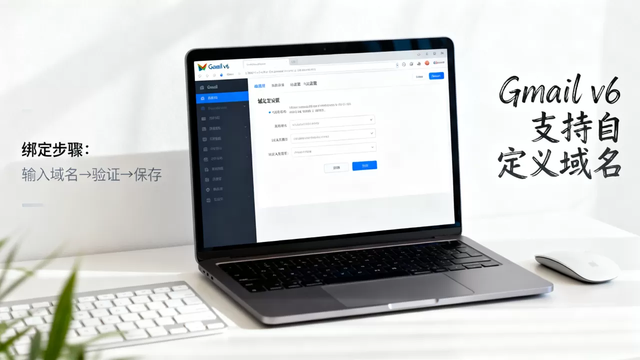 Gmail v6域名支持吗？绑定自定义域名？，域名怎么绑定