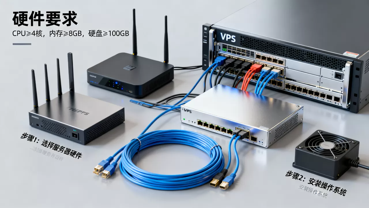 服务器自己建VPS需要什么条件和步骤?自己搭建VPS的硬件要求有哪些 服务器自己建VPS需要什么条件和步骤?自己搭建VPS的硬件要求有哪些