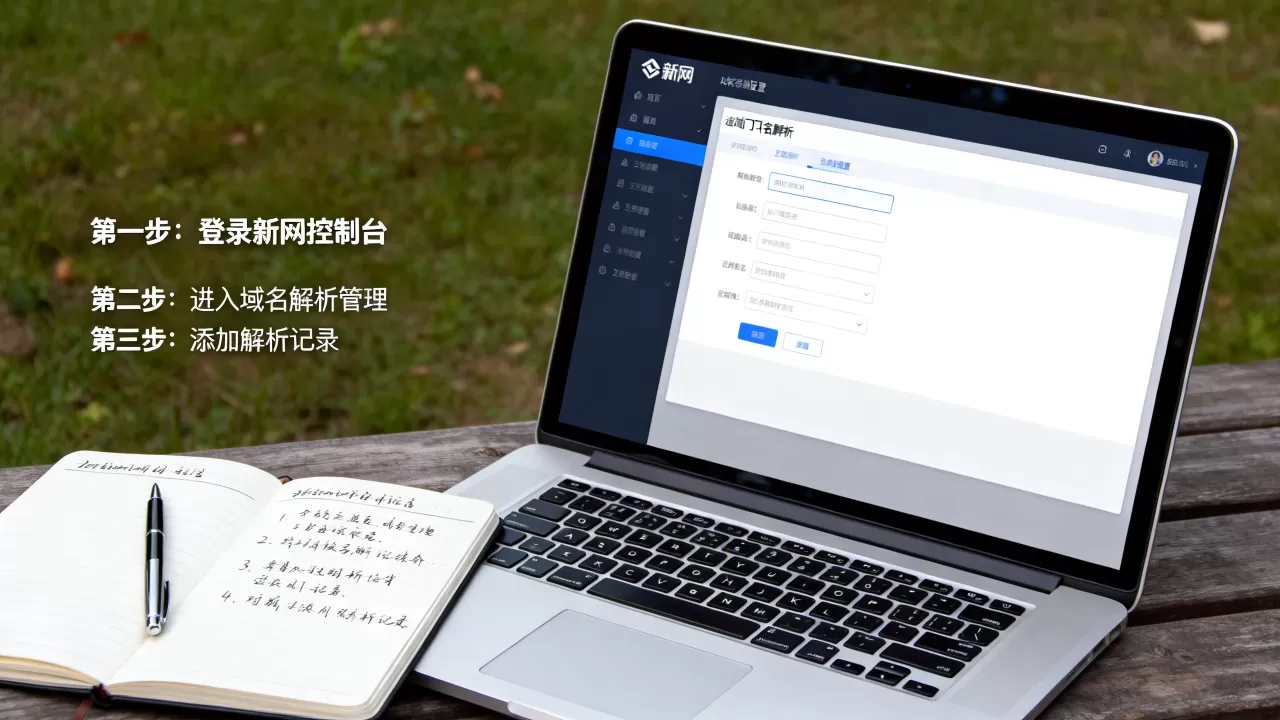 新网域名解析怎么设置?新手操作步骤详解指南,域名解析不生效怎么办 新网域名解析怎么设置?新手操作步骤详解指南,域名解析不生效怎么办