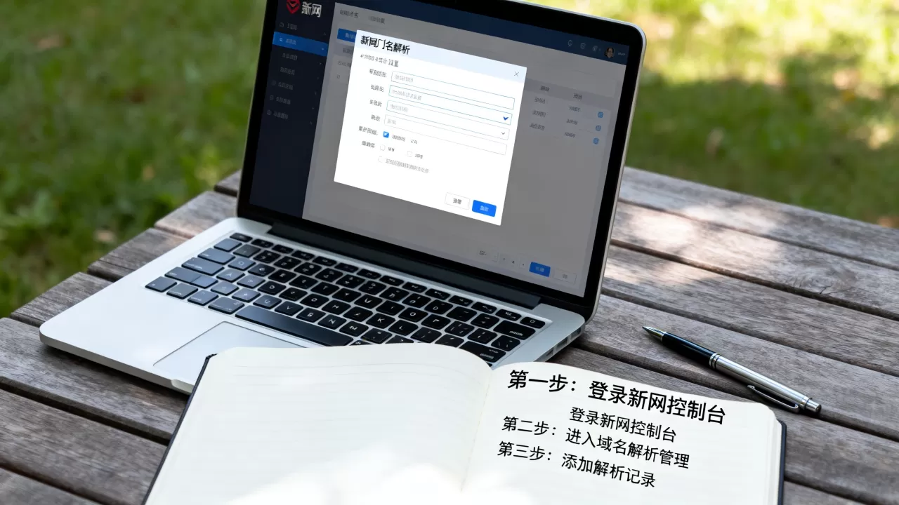新网域名解析怎么设置?新手操作步骤详解指南,域名解析不生效怎么办 新网域名解析怎么设置?新手操作步骤详解指南,域名解析不生效怎么办