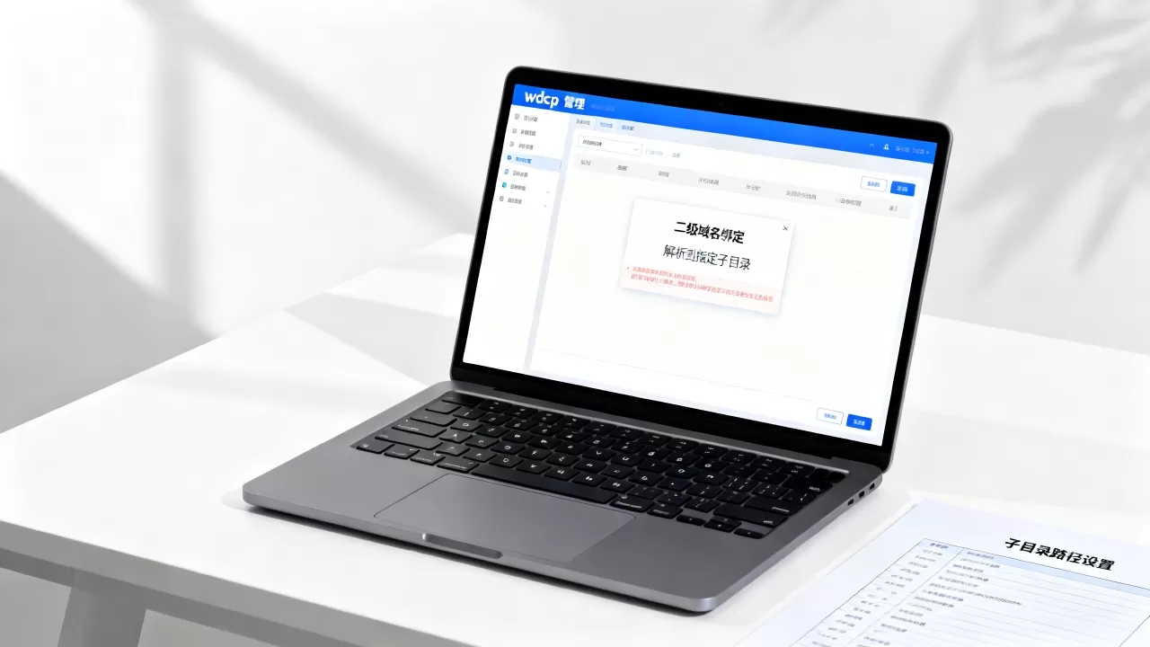 wdcp二级域名怎么绑定解析到指定子目录?二级域名如何绑定子目录 wdcp二级域名怎么绑定解析到指定子目录?二级域名如何绑定子目录