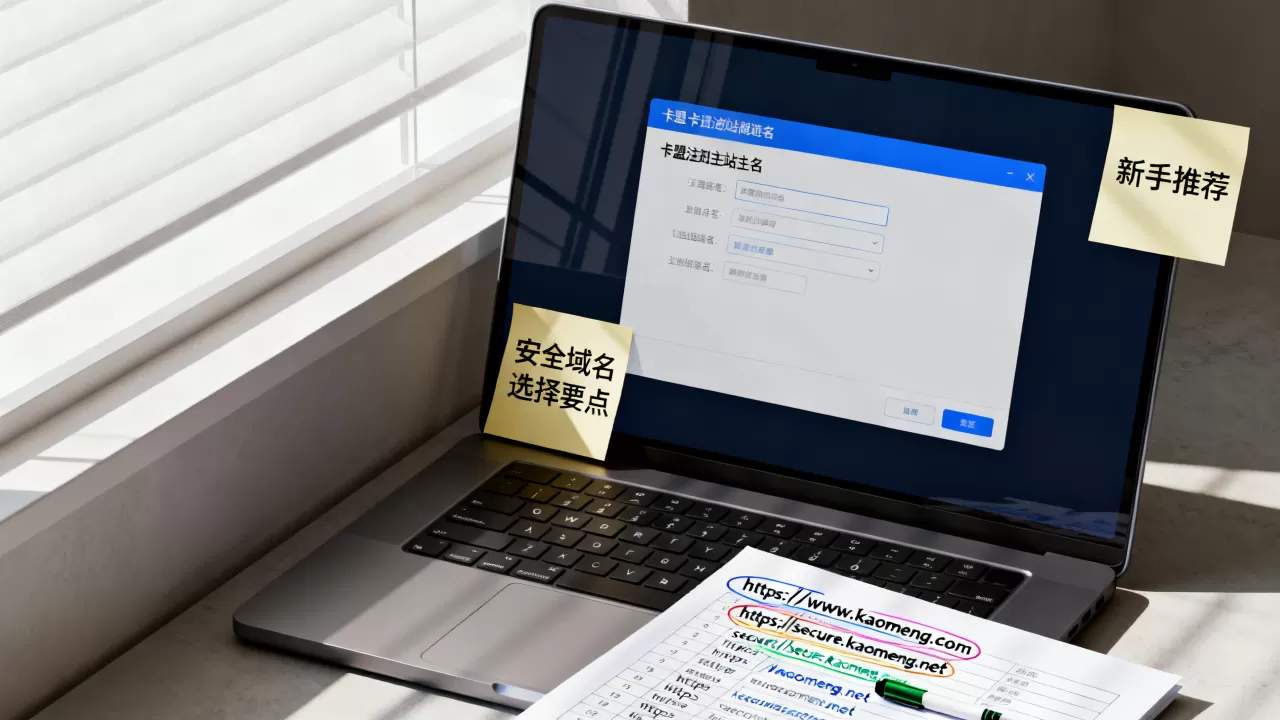 卡盟注册主站域名哪个好，新手怎么选卡盟注册主站域名才安全靠谱？
