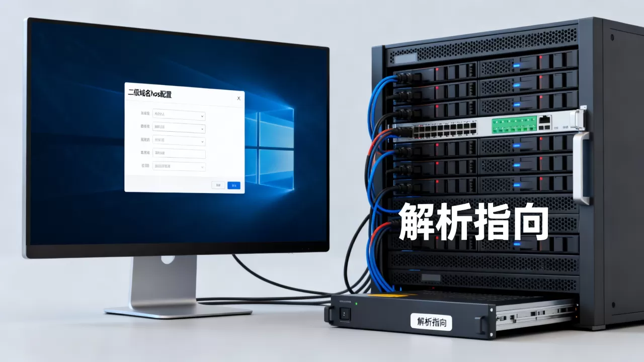 二级域名host怎么配置?解析指向及注意事项有哪些?,如何正确设置二级域名解析? 二级域名host怎么配置?解析指向及注意事项有哪些?,如何正确设置二级域名解析?