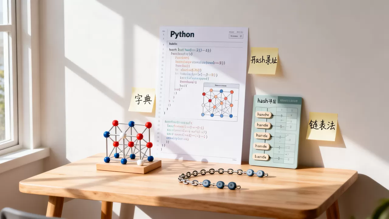 Python虚拟机中字典是如何实现的,hash表冲突怎么解决? Python虚拟机中字典是如何实现的,hash表冲突怎么解决?