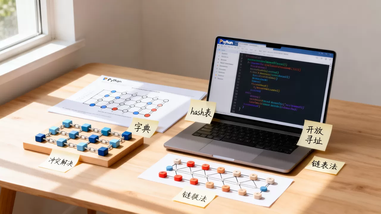 Python虚拟机中字典是如何实现的,hash表冲突怎么解决? Python虚拟机中字典是如何实现的,hash表冲突怎么解决?