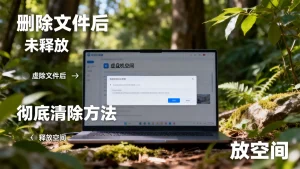 虚拟机中删除文件后，如何彻底清除并释放空间？为什么磁盘空间没变小？