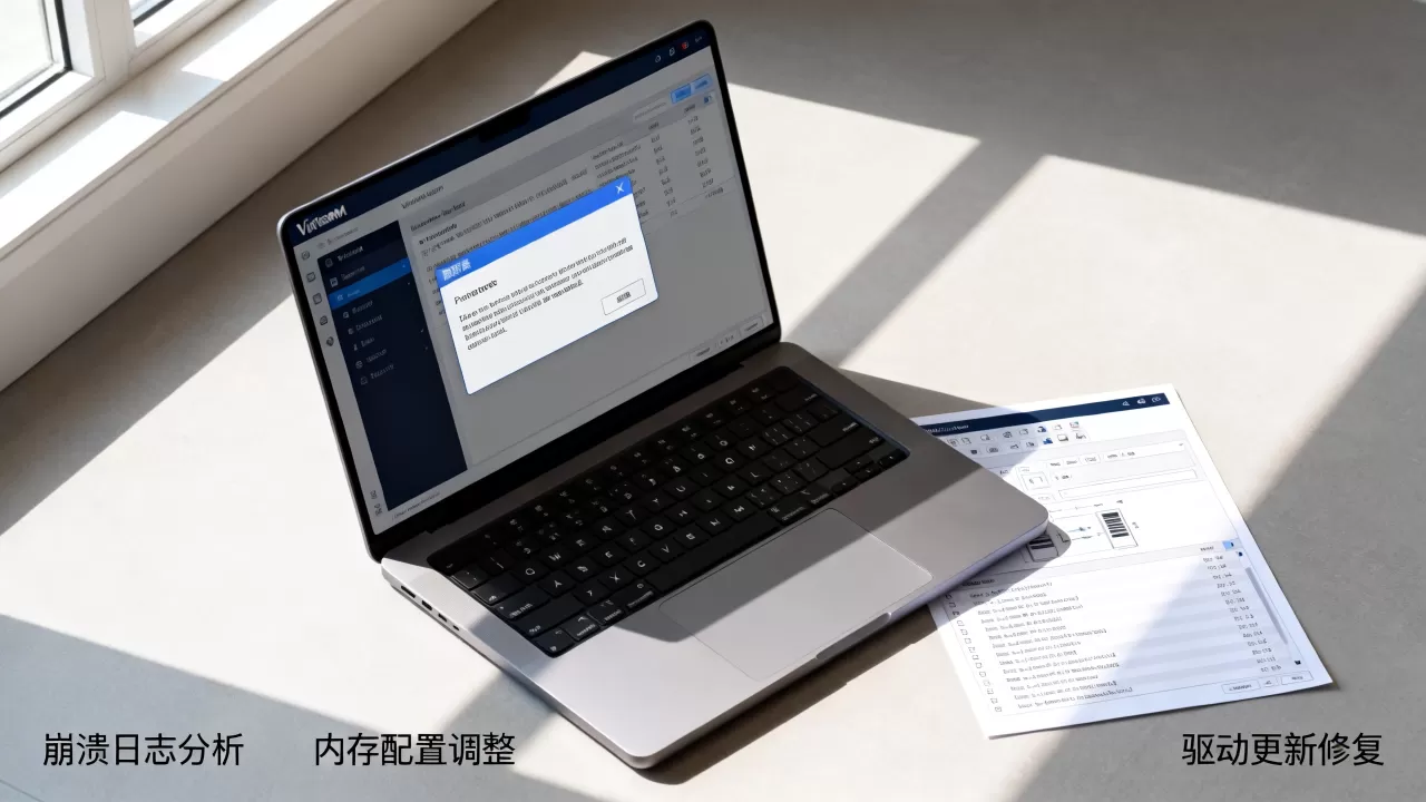 虚拟机频繁崩溃怎么办？崩溃原因排查与修复方法