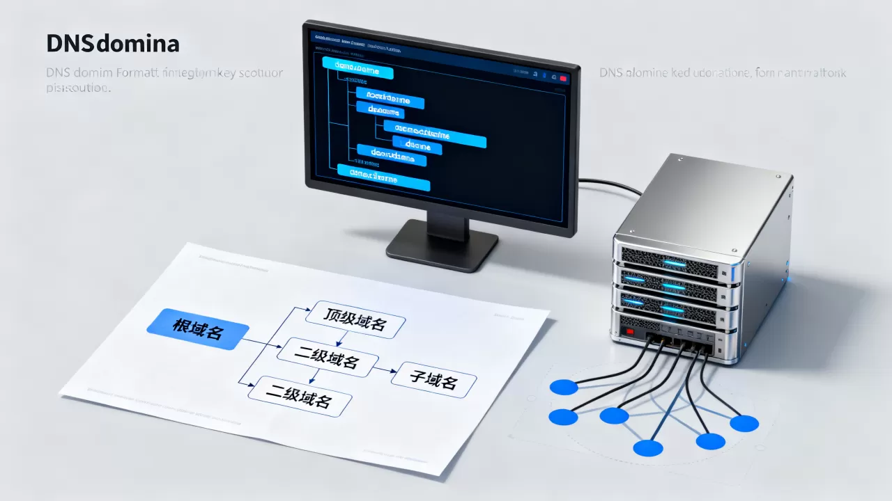 域名系统格式包含哪些关键组成部分？，DNS域名格式由哪些组成？