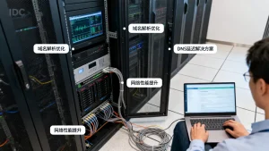 IDC行业如何通过域名解析优化网络性能与稳定性？域名解析延迟高怎么解决，DNS优化技巧