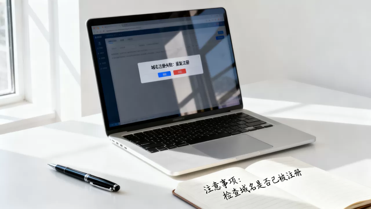 申请域名时遇到问题怎么办?域名注册失败怎么解决及注意事项 申请域名时遇到问题怎么办?域名注册失败怎么解决及注意事项