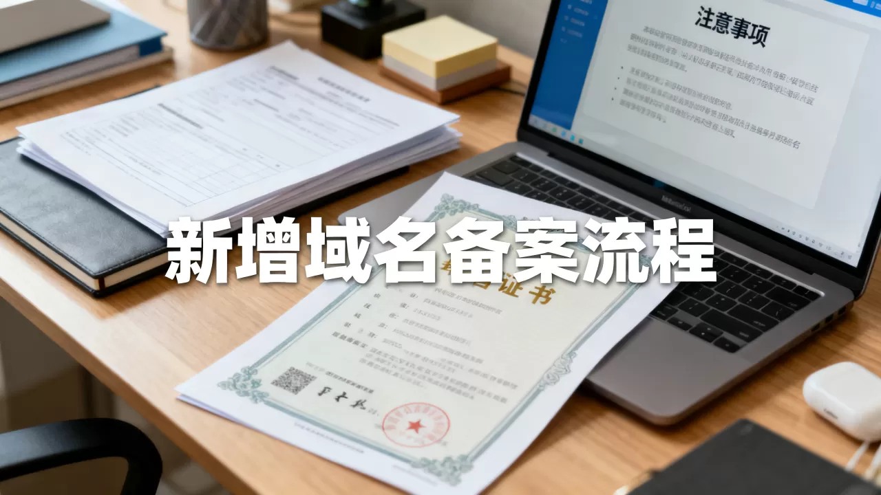 备案主体新增域名需要重新提交备案吗？，新增域名备案流程及注意事项