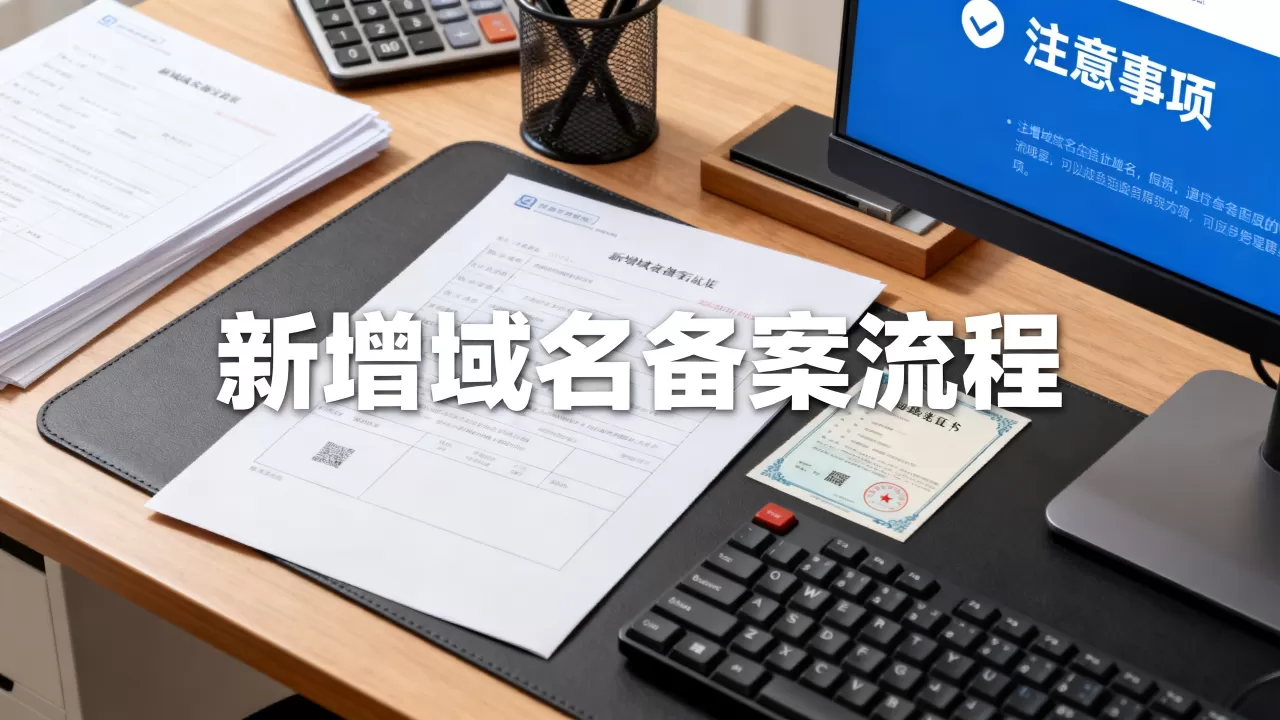备案主体新增域名需要重新提交备案吗？，新增域名备案流程及注意事项