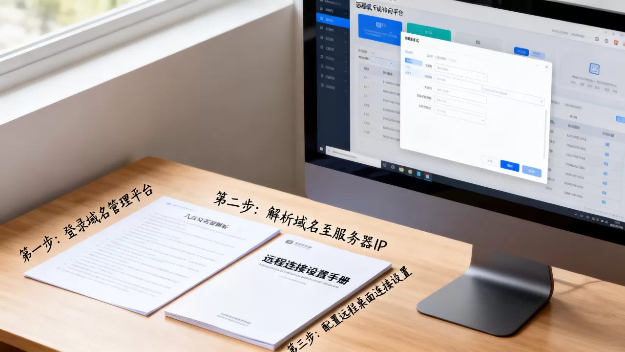 远程桌面访问如何绑定域名实现便捷连接？域名绑定步骤详解