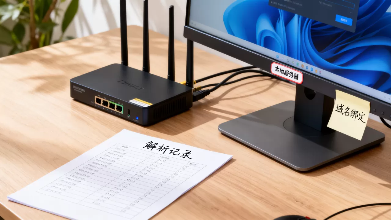 电脑做服务器怎么绑定域名?本地搭建网站域名解析教程 电脑做服务器怎么绑定域名?本地搭建网站域名解析教程
