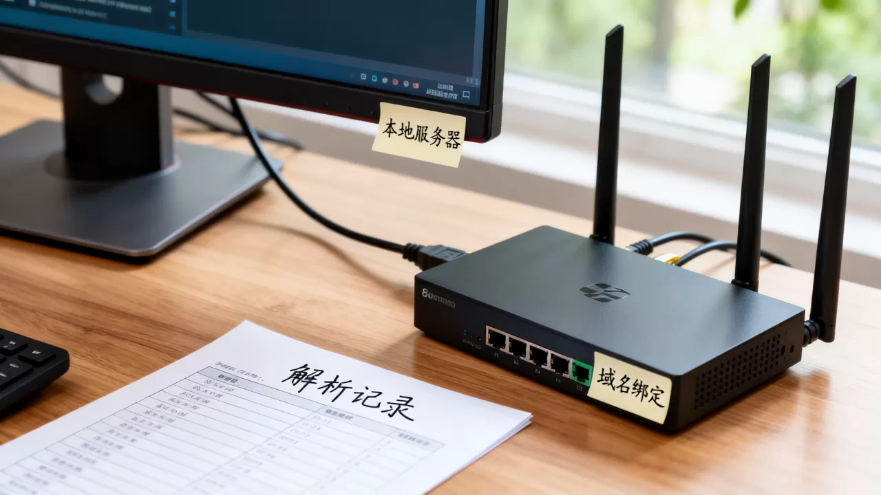 电脑做服务器怎么绑定域名?本地搭建网站域名解析教程 电脑做服务器怎么绑定域名?本地搭建网站域名解析教程